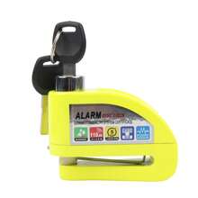 Motorcycle Scooter Wheel Disc Brake Alarm Lock Aluminum Alloy Security Anti-Theft Reminder Rope Disc Brake Lock Anti-Theft Lock - View 6