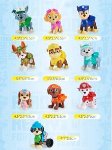 Spin Master ​ 10th Anniversary Action Figures Gift Set - 10-Pack All Paws Puppies Collectibles (3+)​​