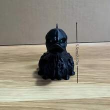 1 件 3D 打印恐怖鬼鸭雕像装饰 - 耐用塑料哥特式风格装饰，适合万圣节、圣诞节、情人节 - 桌面/汽车装饰、派对装饰、哥特式设计、精致细节、坚固展示、恐怖收藏品，恐怖迷必备。 - 彩色 - 查看 7