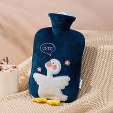 Cute Large Warmer Hot Water Bag For Period Pain Stuffed Menstrual Colic Heater Plush Hand Warmer Seed Guatero - 款式-F-1000ml - 查看 11