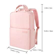17 Inch 13/14inch Computer Backpack For Both Men And Women, 16.1-Inch Computer Backpack, Nylon Fabric Minimalist Business Bag, Student Backpack - Multicolor - View 9