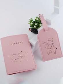 Personalised Passport Cover, Passport Holder And Luggage Tag Set, Kids Passport Cover, 1st Passport Cover, Holiday Gift, Travel Gift, Gift For Kids