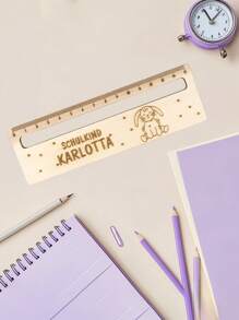 Custom Kid's Ruler, Personalized With Name, Wood Ruler,Unique Teachers Gift School Gifts Business Rulers,School Supplies,Back To School