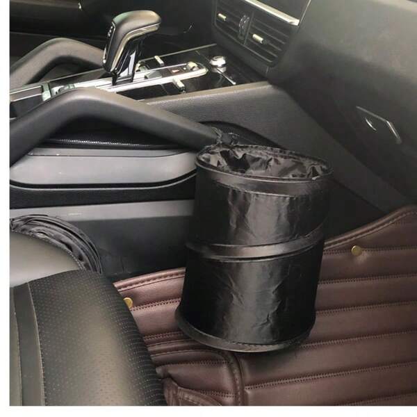 Portable Foldable Car Garbage Can Universal Foldable Car Garbage Can Waste Paper Basket Hanging Travel Storage Box Bag
