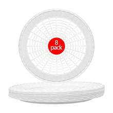 Paper Plate Holders, 8 Packs 10 H Paper Plate Holders Reusable White Plastic Heavy Duty Supports For Picnic Party Dinner - Nhiều màu - Xem 2