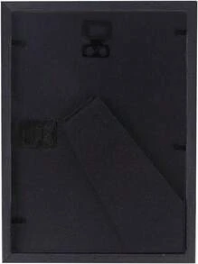 Shadow Box 5x7 Picture Frame With Real Glass Deep Wood Memory Box Display Case For Flowers,Ticket,Memorabilia,Keepsake,Medal,Art And Photos,Black - Black - View 8