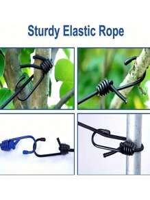 Hot 1 Piece Super Convenient Retractable Portable Travel Clothesline, Garment Line With 12 Clothespins, Adjustable Flexible Portable Travel Clothesline - 12 Clips Retractable Exposed Clothesline, Portable Travel Clothesline - Windproof, Retractable & Elastic Laundry Clothesline For Indoor & Outdoor Clothesline, Outdoor Camping Accessories,