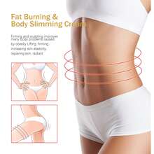 Ginger Fat Burning Weight Loss Anti-Cellulite Full Body Slimming Cream Gel, Hot Cream For Belly, Anti-Cellulite Gel,Ginger Weight Loss Cream Slimming Fat Burning Body Weight Loss Cream - Multicolor - View 6
