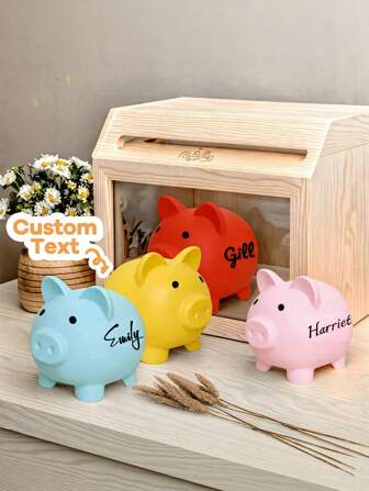 Hucha personalizada de tamaño grande, hucha para niñas, huchas, hucha personalizada, regalos para niños, regalos de cumpleaños, regalos para baby shower