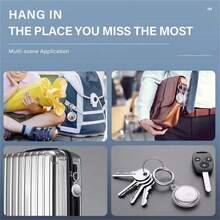 Full Protective Case Keychain Compatible With Apple AirTag Pet Dog Cat Collar Finder Tracking Accessories Soft Shell - Multicolor - View 4