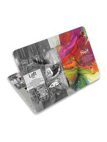 Laptop Skin Sticker Decal 15.4 Inch 15.6 Inch Laptop Vinyl Skin Sticker Cover Art Protection Laptop (Including 2 Wrist Pads Skin)