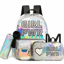 Cute Backpack For Girls Elementary Preschool Kids Lunch Box Bag For School Back To School - Multicolor Girls Backpack Set - View 5