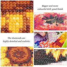 5D Diamond Painting Aurora Forest Scenery Mosaic Embroidery Cross Stitch Set Full Square Diamond DIY Home Decor Gift 30x40cm - Square Drill - 查看 7