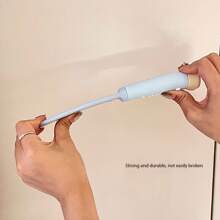 1pc Cute High-Quality Long Hair Brush, Suitable For Ladies, Portable Anti-Static Plastic Hair Straightening Brush For Girls