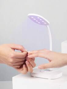 1 Stück LED Harz-Aushärtelampe - 12W Licht, tragbare USB-betriebene klappbare Glühlampe mit 8 Perlen, Schwanenhals-Design für schnelles Aushärten von Harz, Schmuckherstellung und handgefertigte Dekorationen, Bastelzubehör für DIY-Projekte | Faltbarer Lampenkopf | Lichthärtungslampe, Schmuckherstellung Artikel