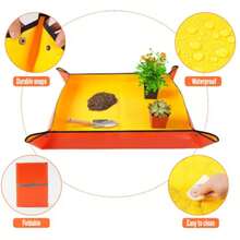 Tapete de plantio dobrável à prova d'água para jardim, almofada para vasos de plantas, flores, transplante, fazenda, bonsai, ferramentas e equipamentos de jardinagem