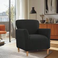Local Delivery - Banquet Armchair Slipcover Printed Chair Covers With Arms Stretch Club Chair Slipcover Soft Armchair Sofa Covers Anti-Slip Furniture Protector For Dogs Pets Home Living Room Decor, 14 - 07 - 查看 11