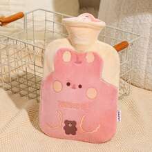 Cute Large Warmer Hot Water Bag For Period Pain Stuffed Menstrual Colic Heater Plush Hand Warmer Seed Guatero - 款式-F-1000ml - 查看 8