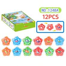 婴儿漂浮玩具带储物袋 | 花卉图案漂浮游戏，Earl 学习益智玩具，适合幼儿浴缸玩耍的漂浮浴缸