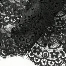 Womens Y2K Lace Patchwork Frill Poncho Tops Solid Color See Through Batwing Sleeve V Neck Ruffle Hem Loose Fit Sheer Mesh T Shirts Blouses Boho Peplum Shawl Shirts Summer Going Out Tops Beach Cover Up Vacation Streetwear - 黑色 - 查看 7