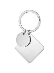 1Pc Personalised Calendar Keychain, Custom Date Keyring Gift, Gift For Boy Friend,Girlfriend,Valentine's Keychain, Special Date Gift, Keyring Gift, Anniversary Gift ﻿ - Multicolor - View 2