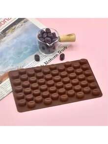 Silicone Chocolate Candy Mold 55 Grains Coffee 18.5cm Fondant