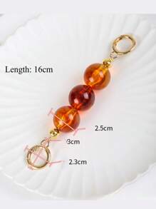 1 Piece - Extended Chain Of The Old Flower Mahjong Bag, Diagonal Span Modification, Pearl Bag Chain, Shoulder Strap, Extended Bag Chain Accessory, Pearl Chain