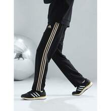 Adidas Men's Loose Casual Versatile Straight Leg Sweatpants - Black - View 2