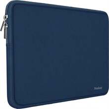 GEOXSLaptop Sleeve Case 15.6 InchResistant Neoprene Laptop Sleeve Notebook Computer Pocket Case Tablet Briefcase Carrying Bag Dark BlueDY2J2DJ6Dh - Darkblue - View 1