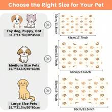 1 pezzo di tappetino per l'alimentazione degli animali domestici, tappetino assorbente per cibo di cani e gatti, tappetino antiscivolo e impermeabile, resistente alle macchie e facile da pulire, ideale per contenere acqua e cibo di animali domestici, accessorio per animali, tappetino per pasti per animali domestici adatto per bevitori sporchi e disordinati