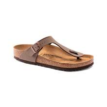 Birkenstock Gizeh Birko-Flor Birkibuc - Mocha - View 2