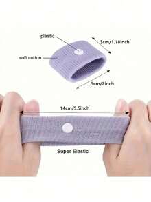 1 par de bandas contra el mareo, un regalo para mujeres embarazadas, pulsera contra el mareo por movimiento, pulsera contra el mareo por mar/aire, pulsera de alivio contra las náuseas por acupresión para usar en cruceros y viajes al aire libre