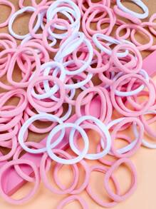 117 Stück/Set mit rosafarbenen süßen Sommer Haaraccessoires, einschließlich Haarband, große Blumen Haarspangen, Haargummis und Scrunchies - geeignet für Mädchen und Frauen, ob für den Weg zur Arbeit, Dates, Partys oder Urlaub, kann Ihre Frisurbedürfnisse erfüllen und Sie zum Fashion-Fokus machen - Neues Design für 2025, Haaraccessoires, Haarklammern