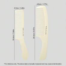 1/2 Sisir Profesional, Sisir Penambah Volume, Sisir Penata Rambut, Gaya Reguler, Gagang Anti Selip, Sisir Penata Rambut, Sisir Ujung Datar, Unisex, Penggunaan Kering/Basah, Sisir Penata Rambut Bergigi Halus, Cocok Untuk Semua Jenis Rambut, Rumah/Salon, Alat Kecantikan & Penata Rambut, Produk Perawatan Rambut - Aprikot - View 10