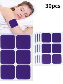 120pcs Portable Sleep Patches - Made With Natural Herbal Ingredients And Plant-Based Fragrances, Easy To Use (Suitable For Both Men And Women). These Soothing Sleep Patches Can Help Relieve Jet Lag And Promote A Good Night's Sleep. They Are The Ideal Travel Companion And Also Make A Great Birthday Or Christmas Gift. - Multicolor - View 11