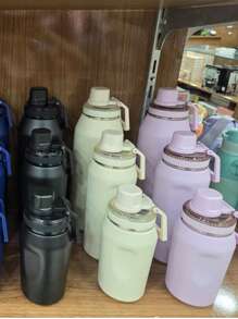 Thermal Bottle In 3 Different Volumes. Choose Yours: S, M Or L! Vibrant Bottles With Handle And Secure Seal ✨