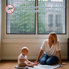 DIY Self-Adhesive Mosquito Net Screen, Suitable For Kitchen, Bedroom, Highly Dense Anti-Mosquito And Bug Summer Net, Breathable And Decorative For Home Window