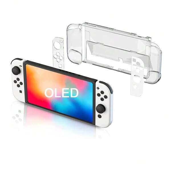 Mobile Game Set Switch And New Switch OLED Model (2021) Protective Case Suitable For Switch 2 Gaming Machine Accessories Transparent