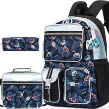 Boys Backpack Set For School For Boys,3-In-1 Backpacks For Boys With Lunch Box Bag And Pencil Case, Cute Bookbag Gift For Birthday Christmas Back To School Ages 6-12 - Multicolor School Bag Set - View 14