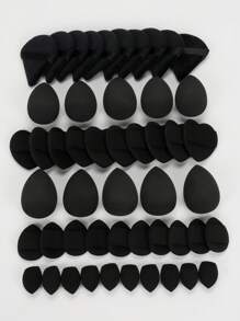 10pcs Makeup Sponges, Multi-Functional Makeup Tools, Beauty Makeup Sponges For Blending BB Cream, Foundation, Loose Powder To Create Flawless Makeup Base, Can Also Be Used With Concealer, Blush, Eyeshadow, Expands When Wet, Latex-Free, Suitable For All Skin Types