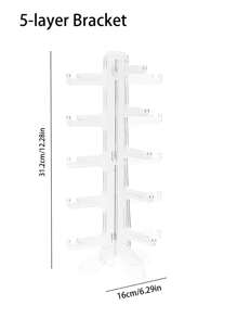 Transparent Plastic Sunglasses Storage Display Stand, Myopia Lens Holder, Jewelry Stand, Can Accommodate Multiple Pairs Of Glasses