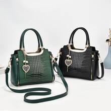 Summer New: Stylish Large Handbags For Women With High Style Factor - Atmospheric Handbags, Combining As Shoulder Or Crossbody Bags, Ideal For Middle-Aged Ladies - 土黃 - 查看 5