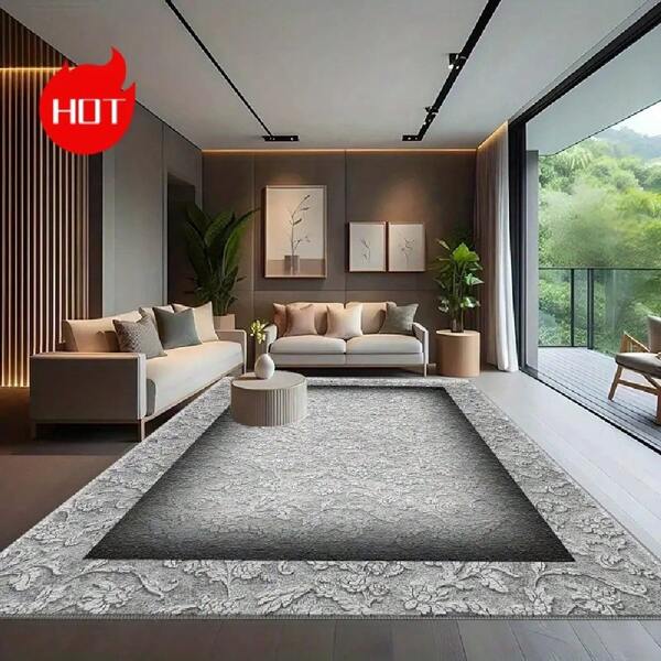 Large Luxury Carpet/Outdoor Carpet, Featuring A New Portable Design Crafted From High-Tech Crystal Velvet Material With High-Density Knitted Surface That Resists Fading, Abrasion, And Is Easy To Clean. The Bottom Incorporates Dotted Large Particles For Enhanced Friction And Slip Resistance, Machine Washable