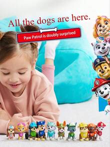 Spin Master ​ 10th Anniversary Action Figures Gift Set - 10-Pack All Paws Puppies Collectibles (3+)​​