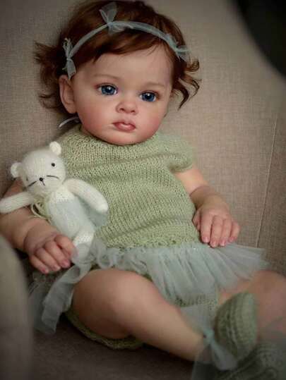 Reborn Bebe Dolls Niño Niña 24 Pulgadas 60 cm Silicona Realista Reborn Toddler Doll Muñeca Bebé de Cuerpo Suave de Tamaño Real Boca Cerrada Regalos de Juguete para Niños Pequeños(anatomically accurate)