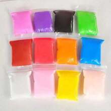 12pcs/24pcs/36pcs Super Light Air Dry Clay Modeling Clay Toys Kit, DIY Clay Crafts, Christmas Gift For Friends, Valentine's Day Gift For Friends And Classmates, Also Suitable For Gifts To Siblings