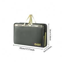 Set Tas Organizer Perjalanan Gantung Lipat 7-in-1, Kantong Penyimpanan Pakaian/Sepatu/Kosmetik Portabel, Kotak Penyimpanan Koper - MultiWarna - View 4