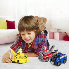 Spin Master ​官方授权的  救援车 - 10 个角色 + 卡车套装（Rubble 的推土机、Chase 的巡逻巡洋舰等）- 3 岁以上儿童礼包​