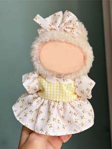 1set (Clothing Only, Not Including Dolls) Brand New 17cm For Labubu Party Doll Set, Cute Costumes For 1st/2nd/3rd Generation Labobo Dolls, Dresses Can Be Changed Into Different Outfits