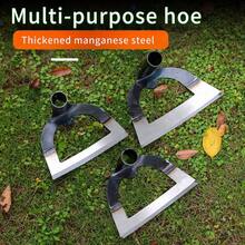 New Heavy-Duty Steel Garden , Thickened Weeding Tool, Durable Lawn Mower, Handheld Garden Rake, Soil Loosening Work Tool ,Garden Weedszappa (Excluding Handle), Suitable For Gardening Supplies, Courtyards, Gardens, Vegetable Plots, Lawns, Cultivator Gardening Tools, Festival Gifts, Mother's Day Gifts, Labor Day Gifts